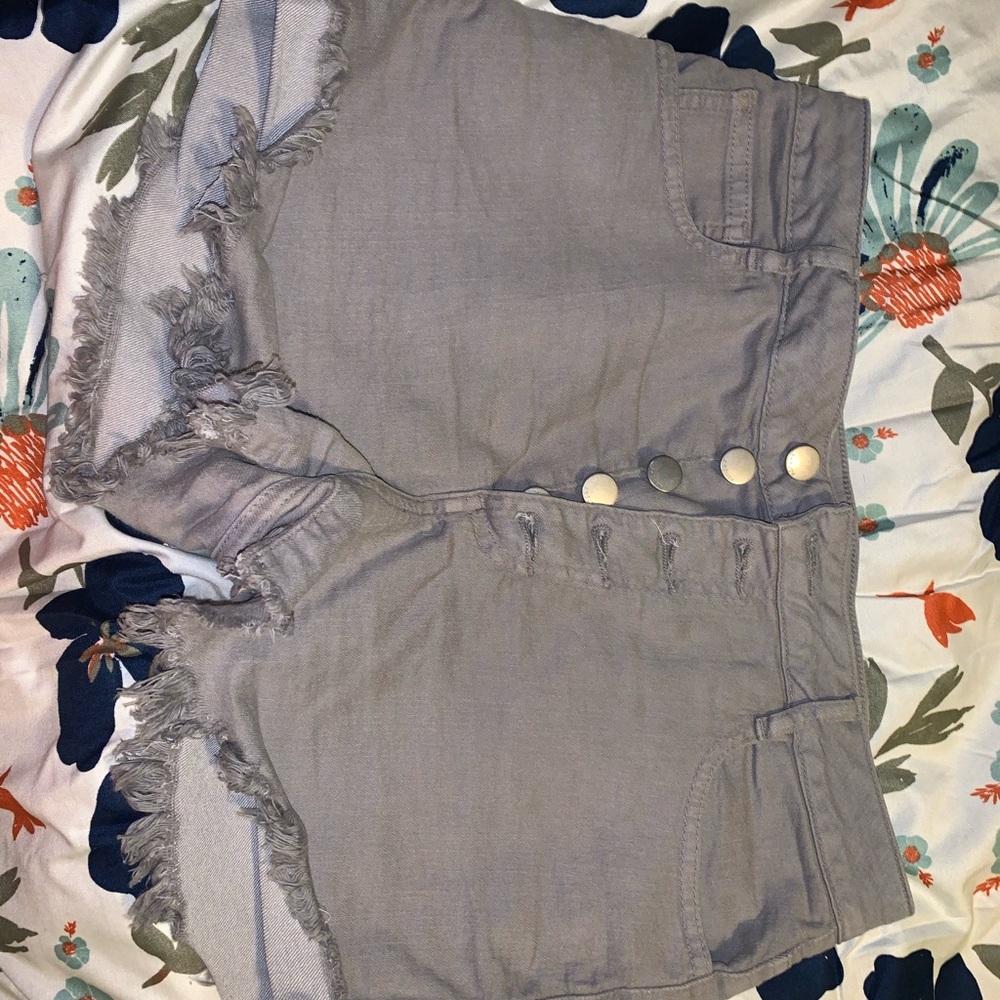 High waisted shorts